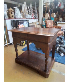 CONSOLE CHENE 1 TIROIR 