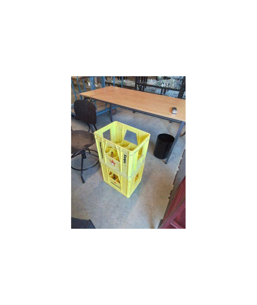 CASIER A BOUTEILLES RÉSINE JAUNE SANPRLLEGRINO