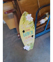 VESTIAIRE MURAL PLANCHE DE SURF