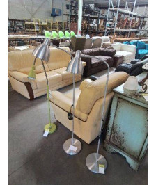 LAMPADAIRE FLEXIBLE MÉTAL BROSSÉ 