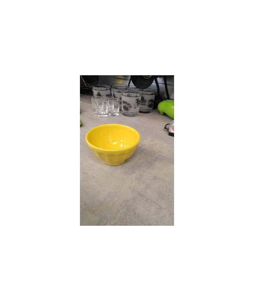 MINI BOL JAUNE 