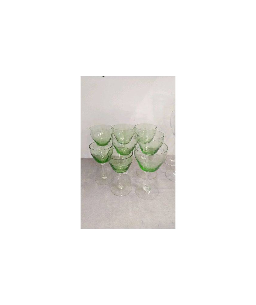 VERRES A PIED VERTS LE LOT 