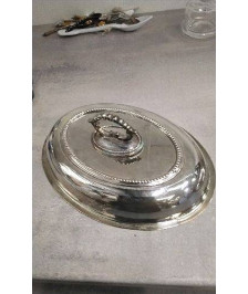 CLOCHE METAL ARGENTE MM