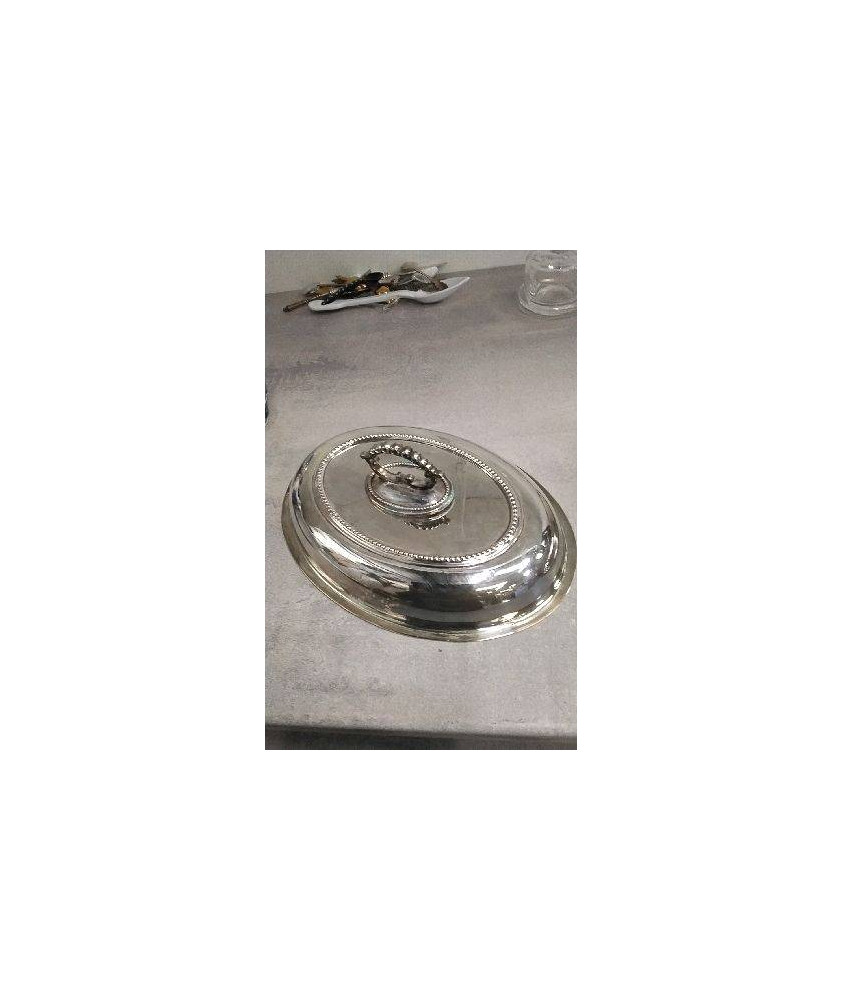 CLOCHE METAL ARGENTE MM