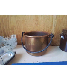 SEAU EN CUIVRE OU CACHE POT
