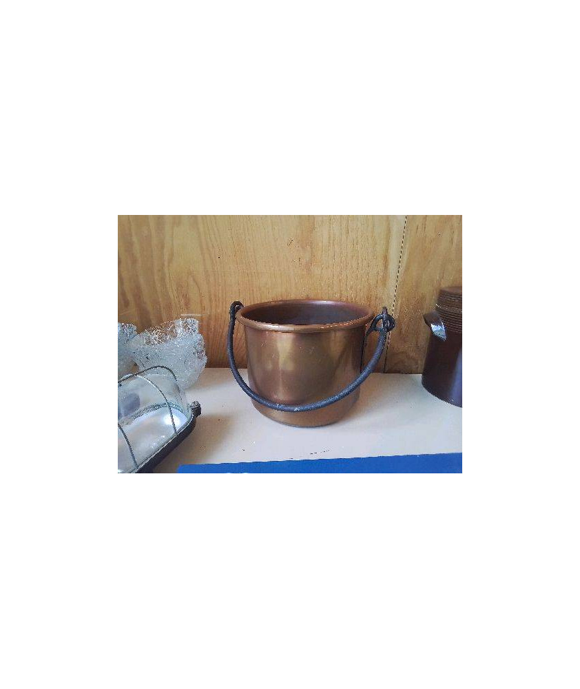 SEAU EN CUIVRE OU CACHE POT