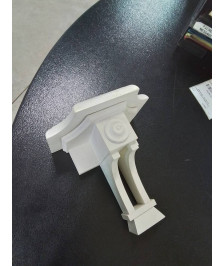 CONSOLE MURAL BOIS BLANC