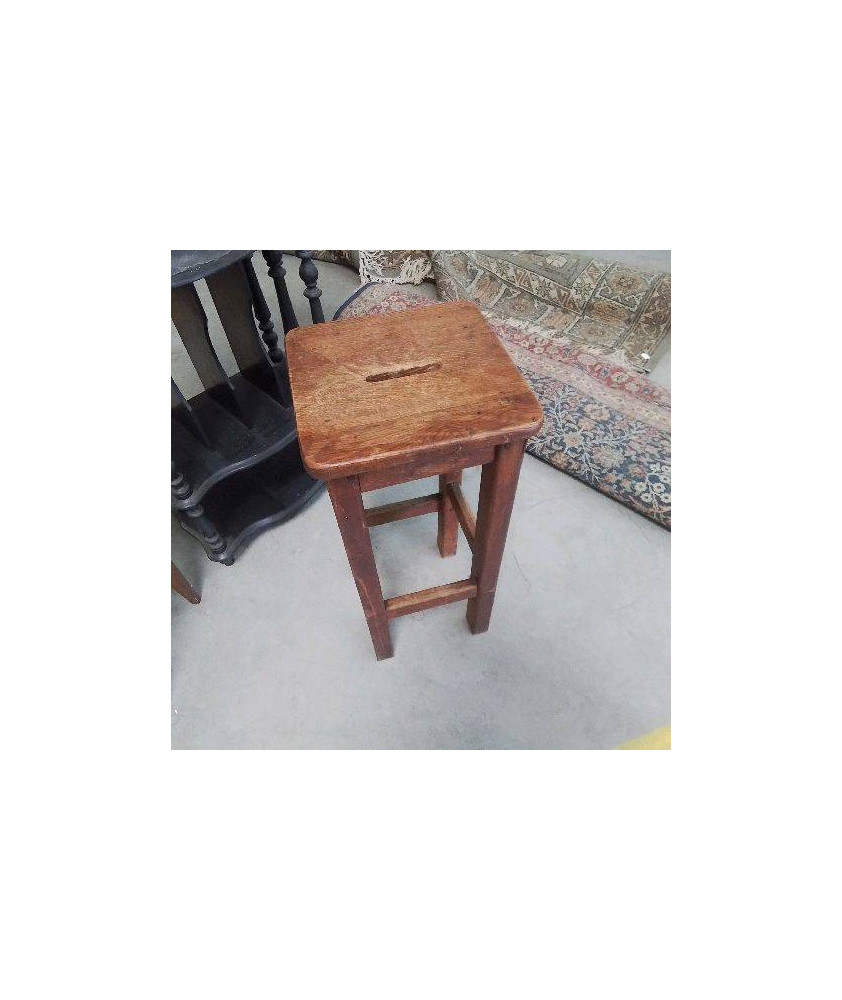 TABOURET HAUT BOIS
