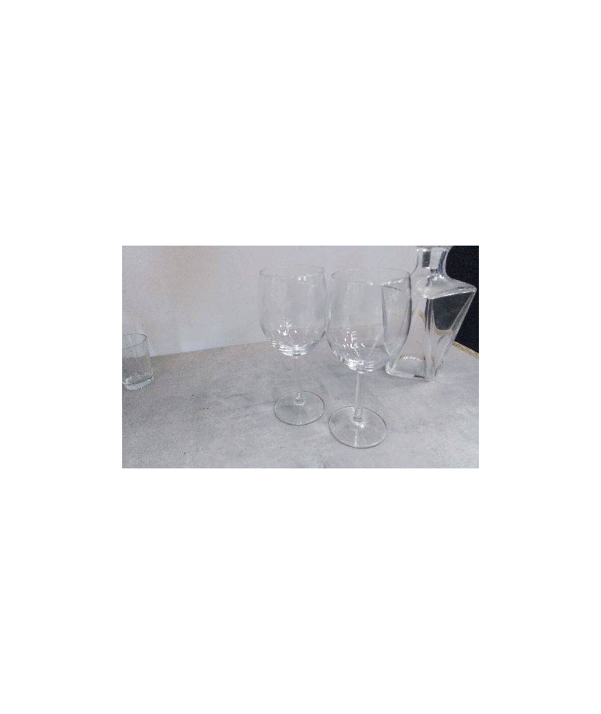 VERRE A PIED DEGUSTATION X2