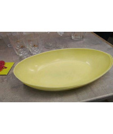 PLAT OVALE PLASTIQUE X2