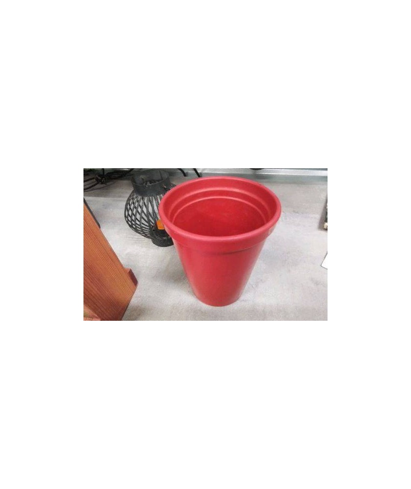 CACHE POT ROUGE