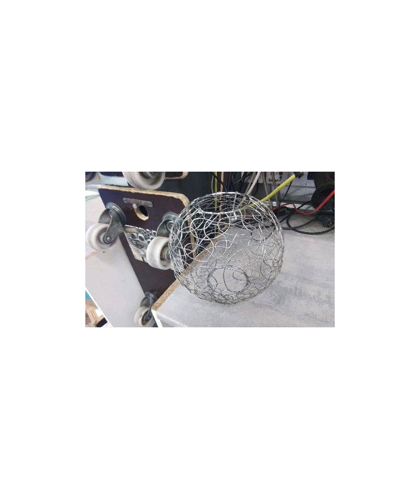 ABAT JOUR BOULE METAL 
