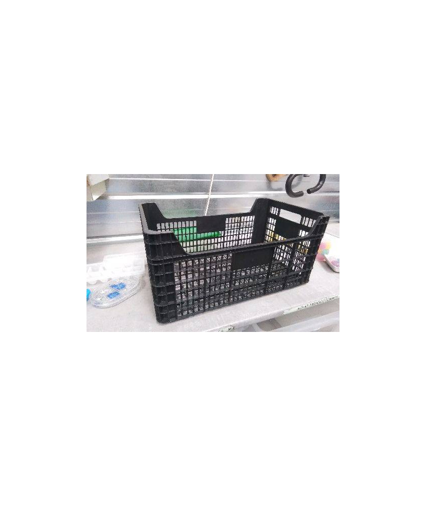 CAISSE PLASTIQUE NOIRE