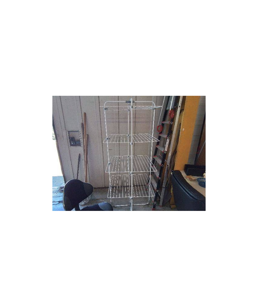 ETENDOIR A LINGE 4 PLATEAUX