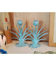 PAIRE DE CHANDELIER ANANAS ? 