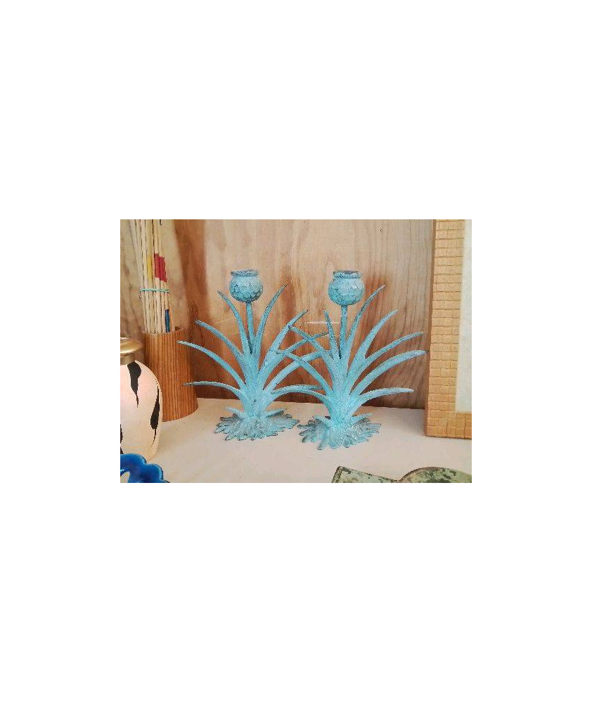 PAIRE DE CHANDELIER ANANAS ? 