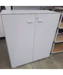 ARMOIRE DE BUREAU 2 PORTES SANS CLE 