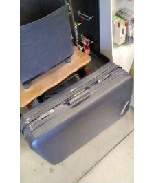 VALISE COQUE DELSEY GM BLEUE