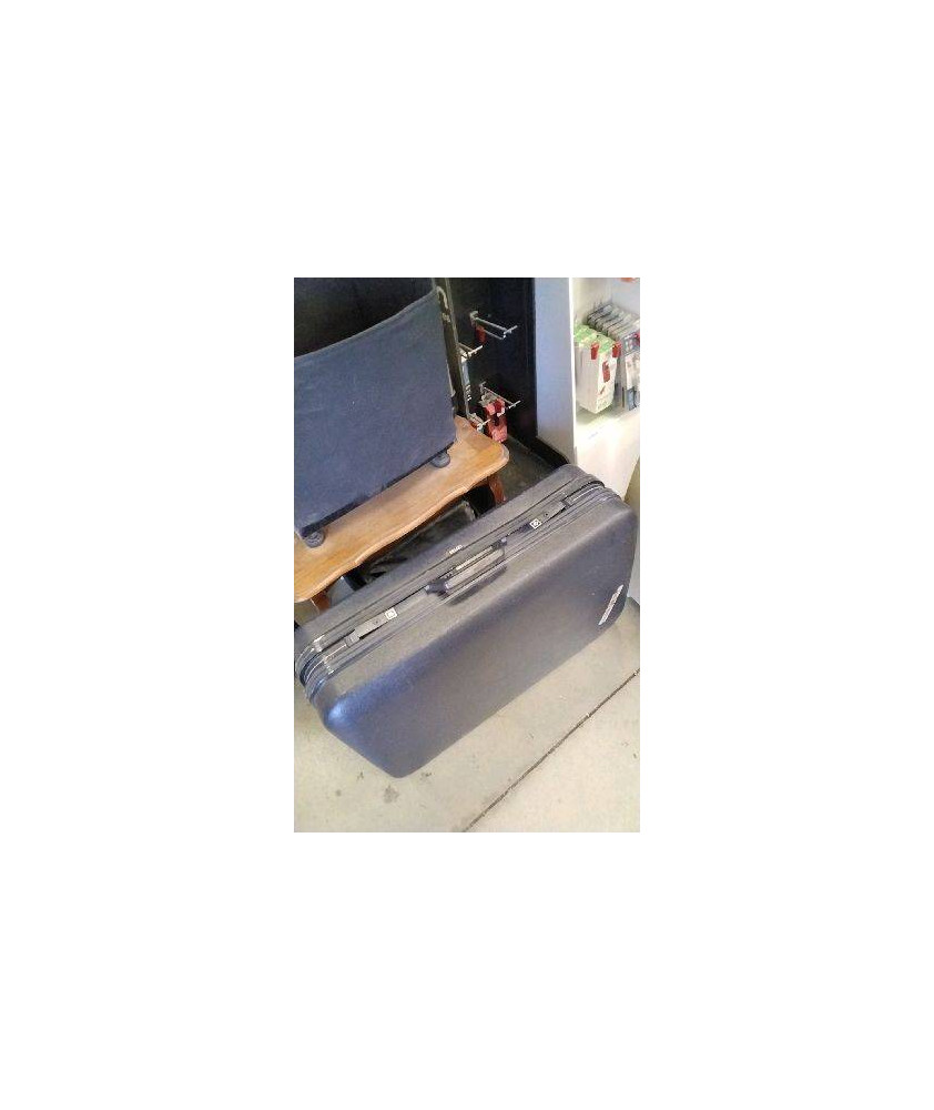 VALISE COQUE DELSEY GM BLEUE