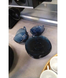 TASSE SOUS TASSE BLEUE LE LOT