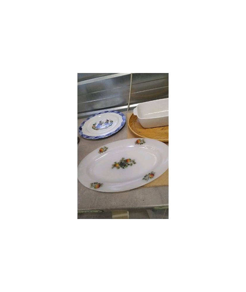 PLAT OVALE ARCOPAL 
