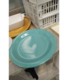 PLAT ROND VERT