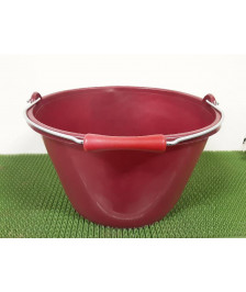 SEAU A LIE DE VIN 16L GRADUE ANSE METAL QUALITE FRANCE (SV16BL)