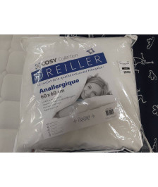 OREILLER ANALLERGIQUE MADE IN FRANCE 60X60CM