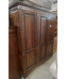ARMOIRE 3P NOYER STYLE LOUIS XVI