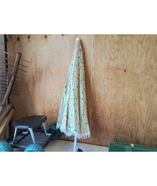 PARASOL MOTIFS RAQUETTE ET BALLE TENIS 
