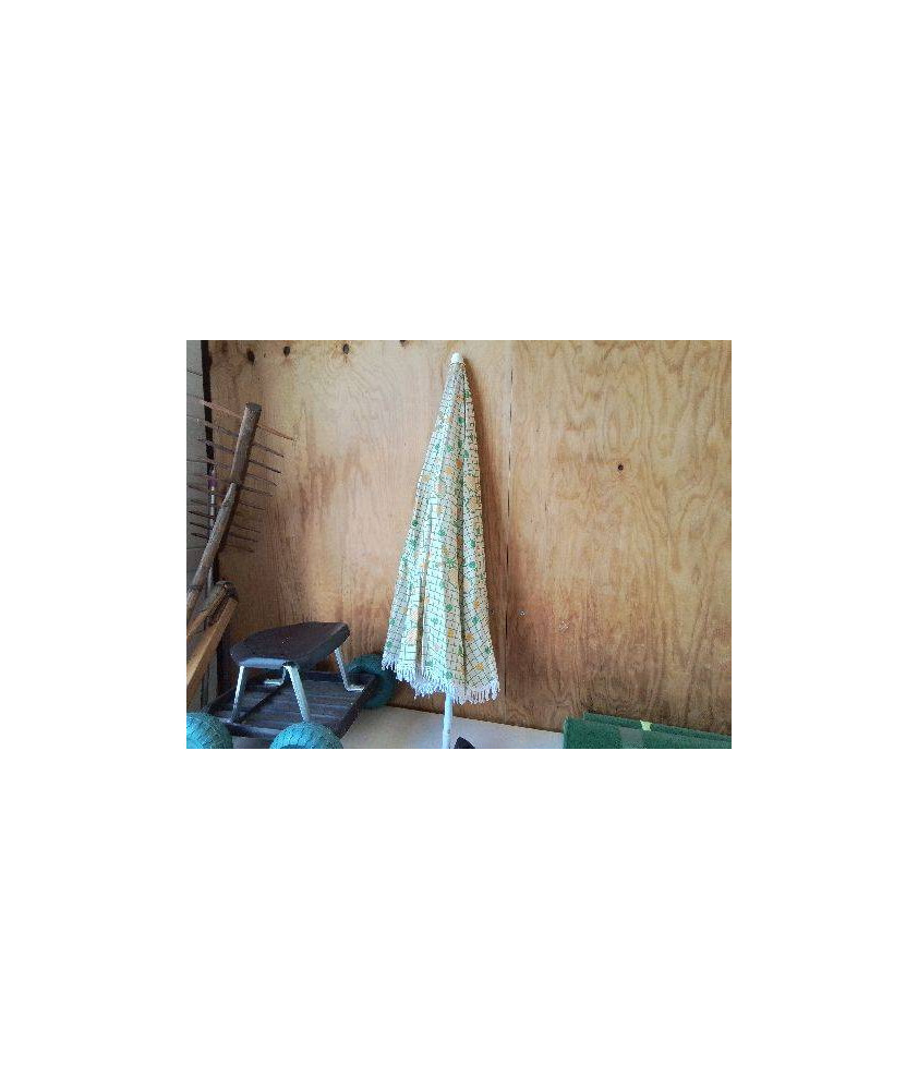 PARASOL MOTIFS RAQUETTE ET BALLE TENIS 