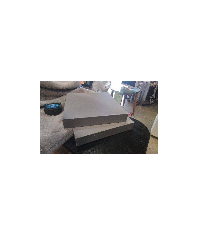 ETAGERE CARREE GRISE 
