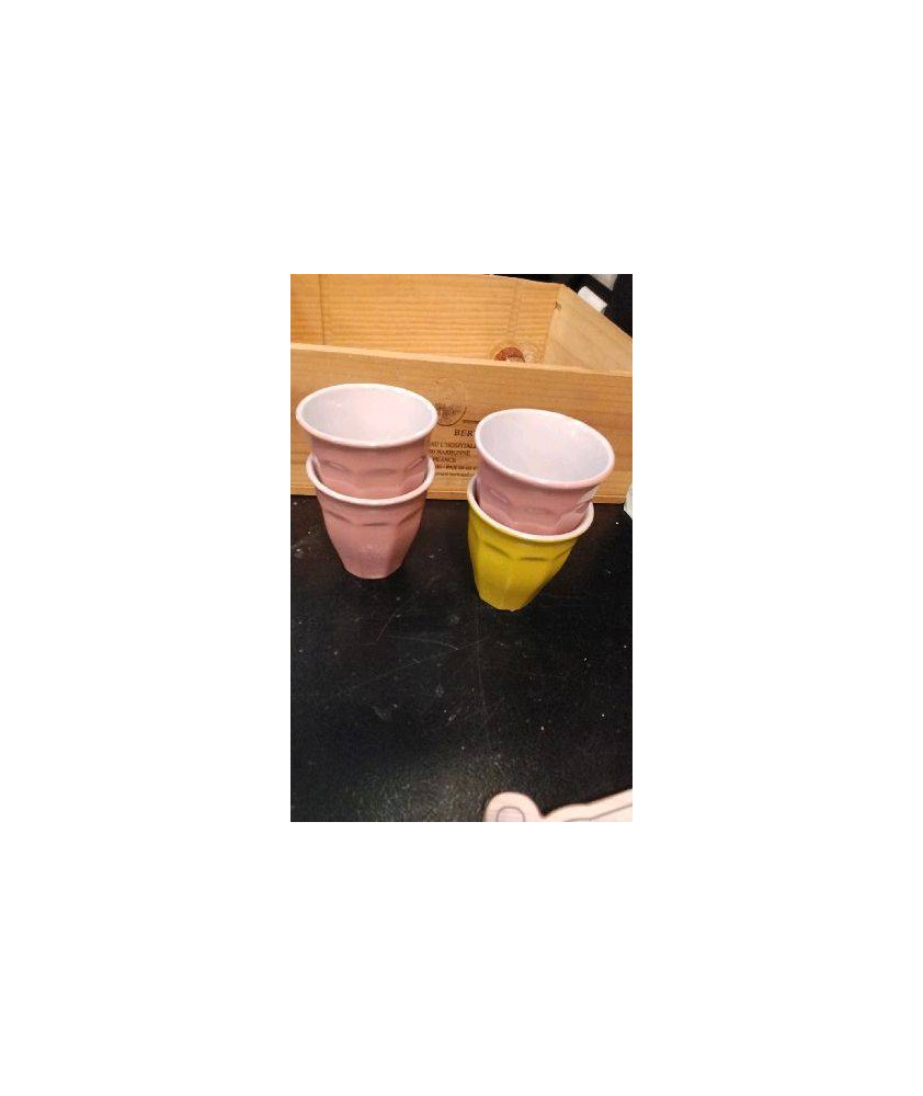 TASSES COULEUR X4 
