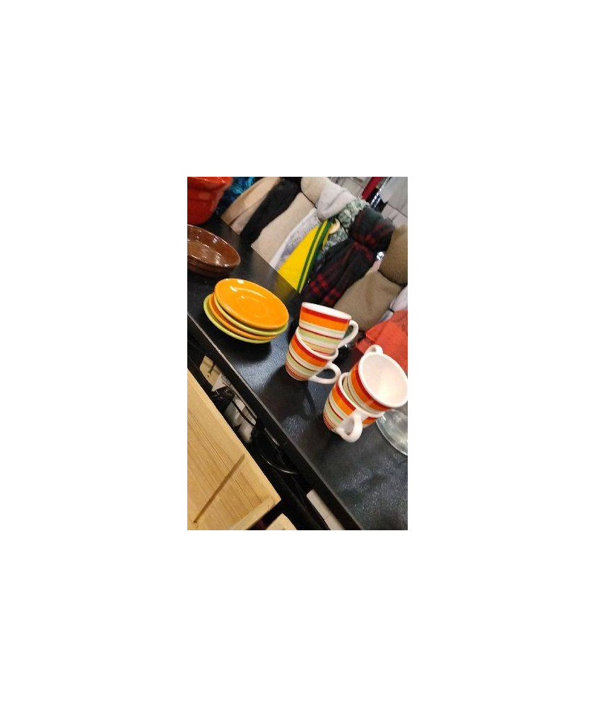 TASSES COULEUR X4 