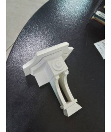 CONSOLE MURAL BOIS BLANC