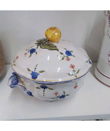 SOUPIERE BLANCHE BLEUE