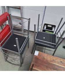 CHAISES DE CUISINE LOT DE 4 