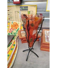 VASE DECO SUR SUPPORT