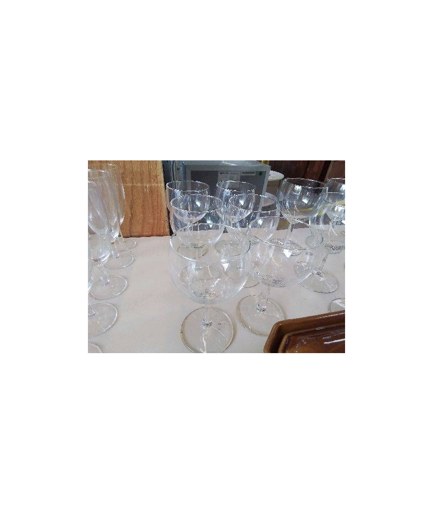 LOT DE 6 VERRES BALLON