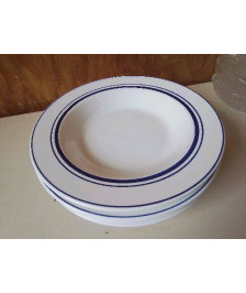 LOT DE 4 ASSIETTES A SOUPE 