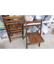 CHAISE PLIANTE BOIS 