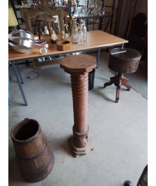 SELLETTE VIS DE PRESSOIR BOIS 