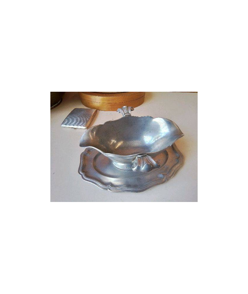 SAUCIÈRE EN ETAIN