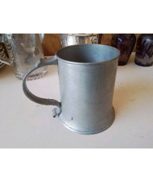 VERRE A BIERRE EN ETAIN
