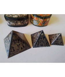 ENSEMBLE DE 3 PYRAMIDE ÉGYPTIENNE