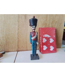 SCULTURE EN BOUS  SOLDAT DEBUT XX EME