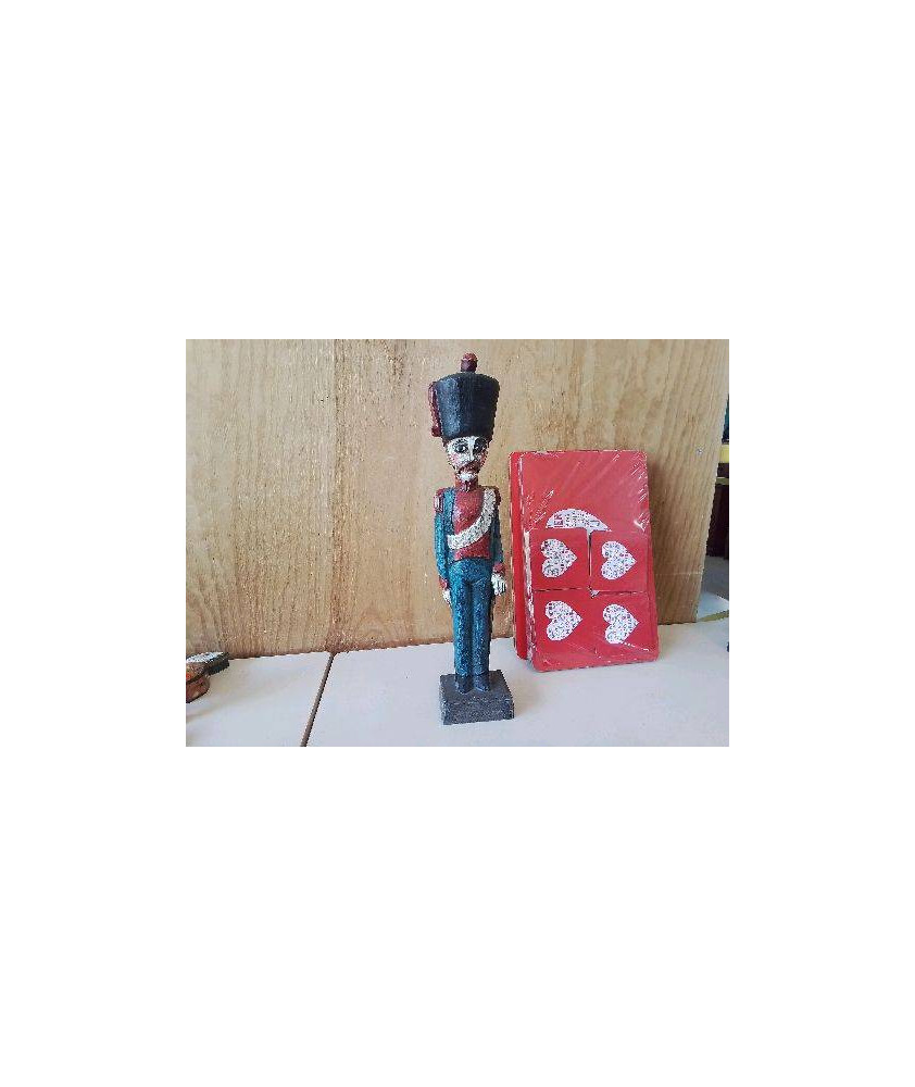 SCULTURE EN BOUS  SOLDAT DEBUT XX EME