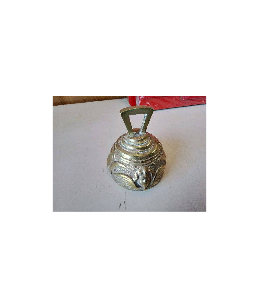 CLOCHE DE TABLE EN BRONZE 