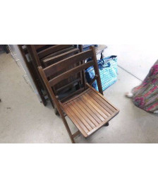 CHAISE BOIS PLIANTE 