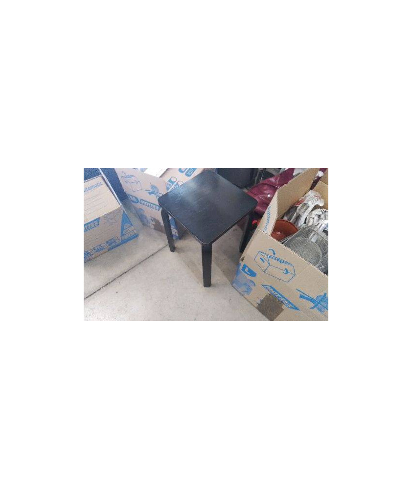 TABOURET NOIR 